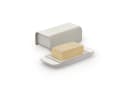 Alessi Butterdose Mattina Warm Grey Porzellan Metall Bild 3
