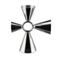 Alessi Messbecher Quadri Combo Jigger Edelstahl Silber Bild 2