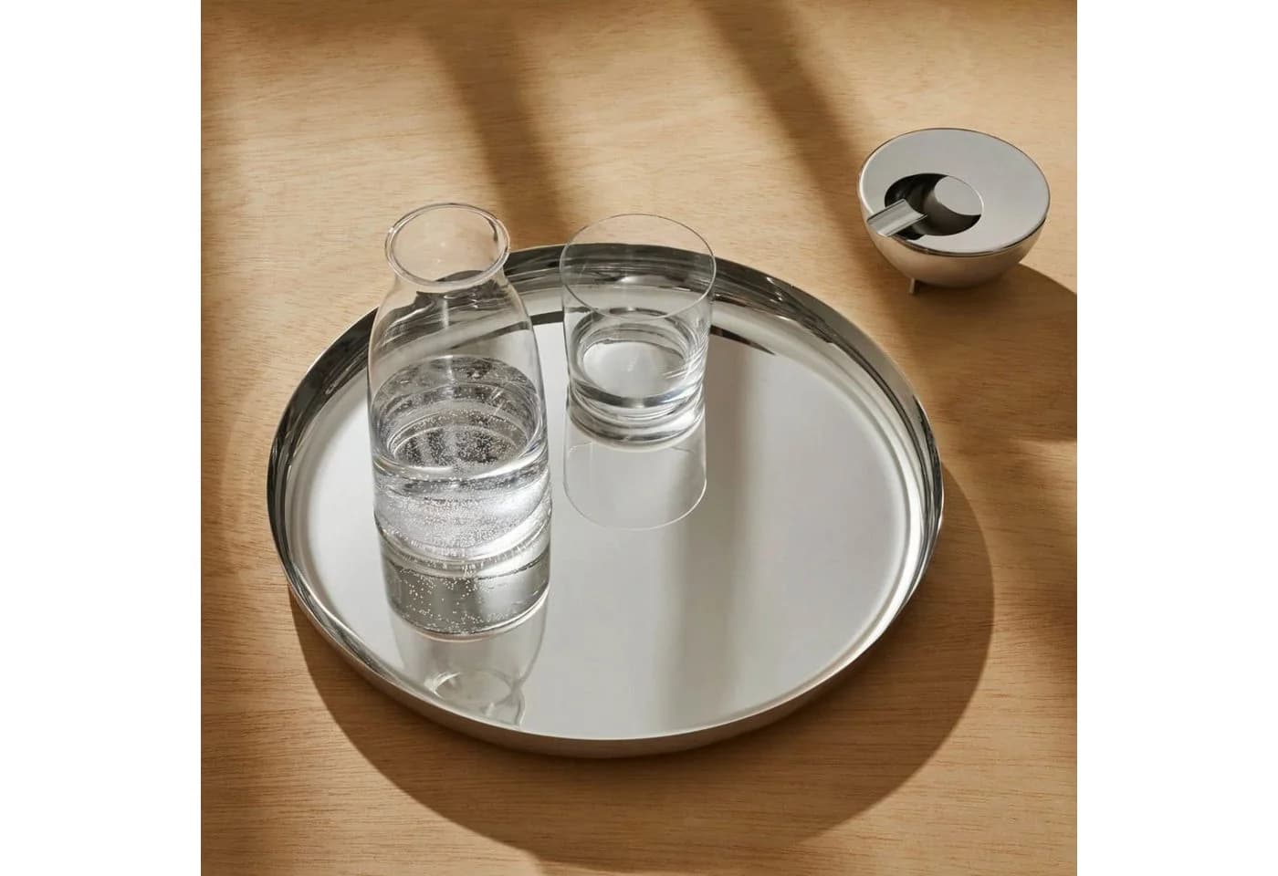 Alessi Tablett JM14/35 glänzend poliert Edelstahl - Bild 3