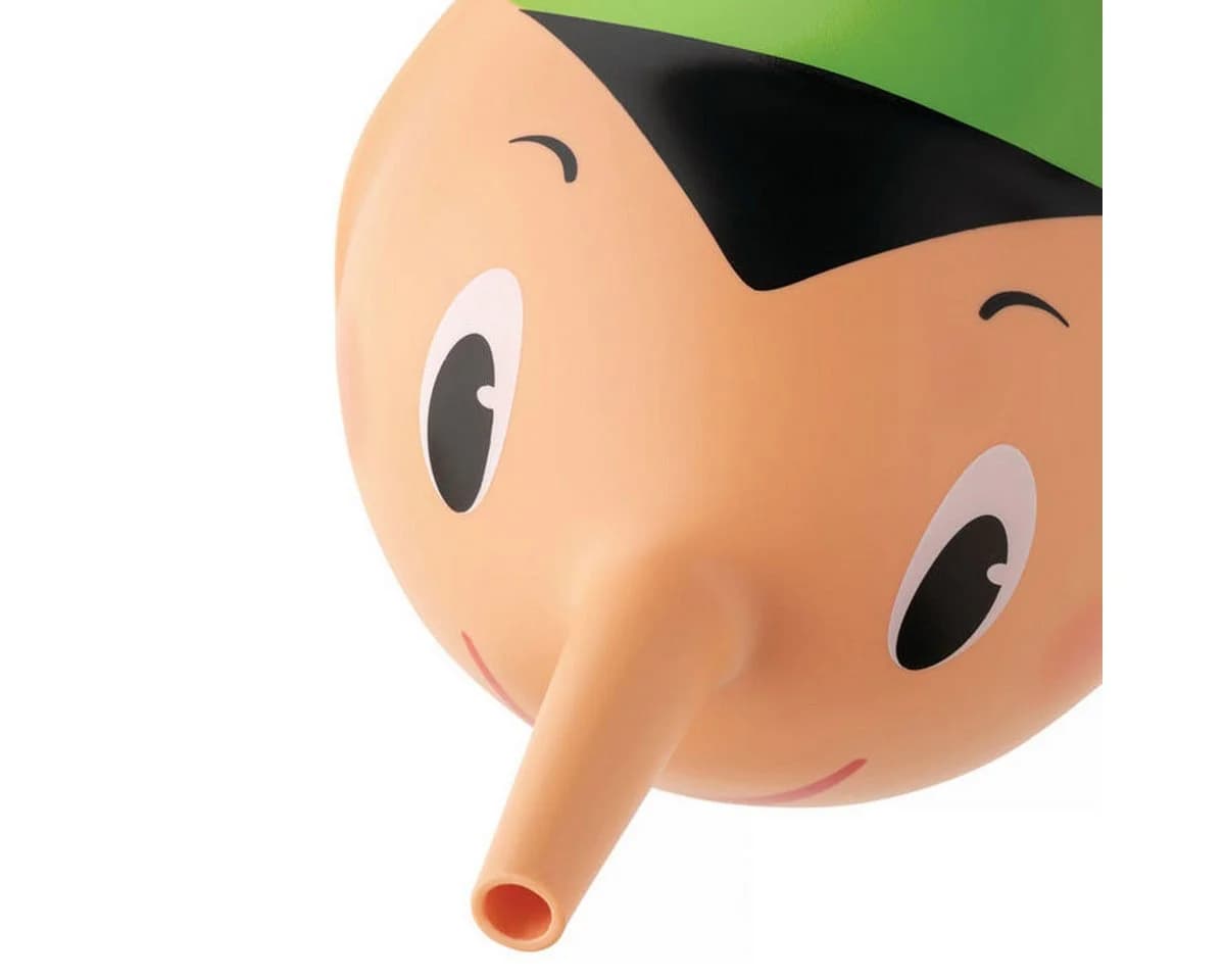 Alessi Pino Trichter Pinocchio-Design Kunststoff