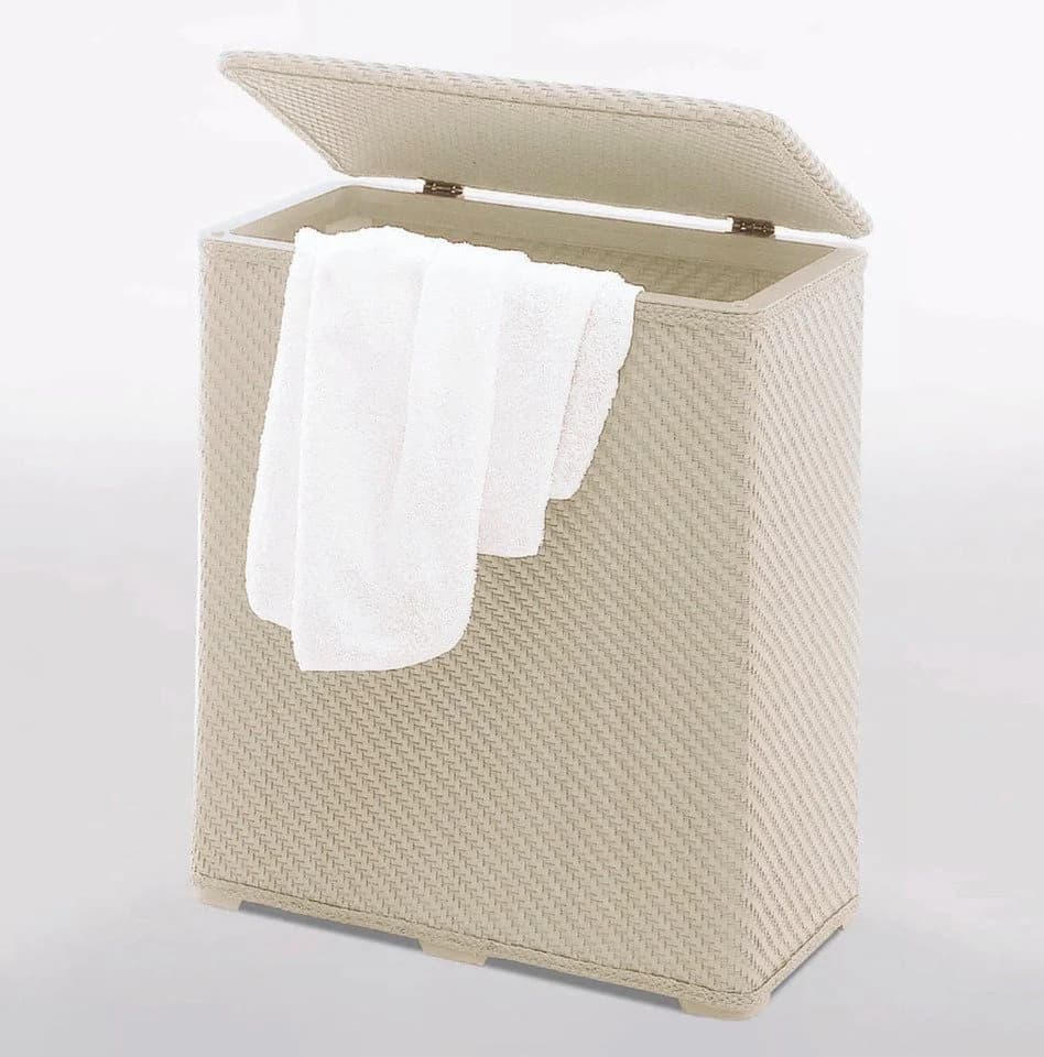 Gedy Wäschekorb AMBROGIO Beige Kunststoff 70L