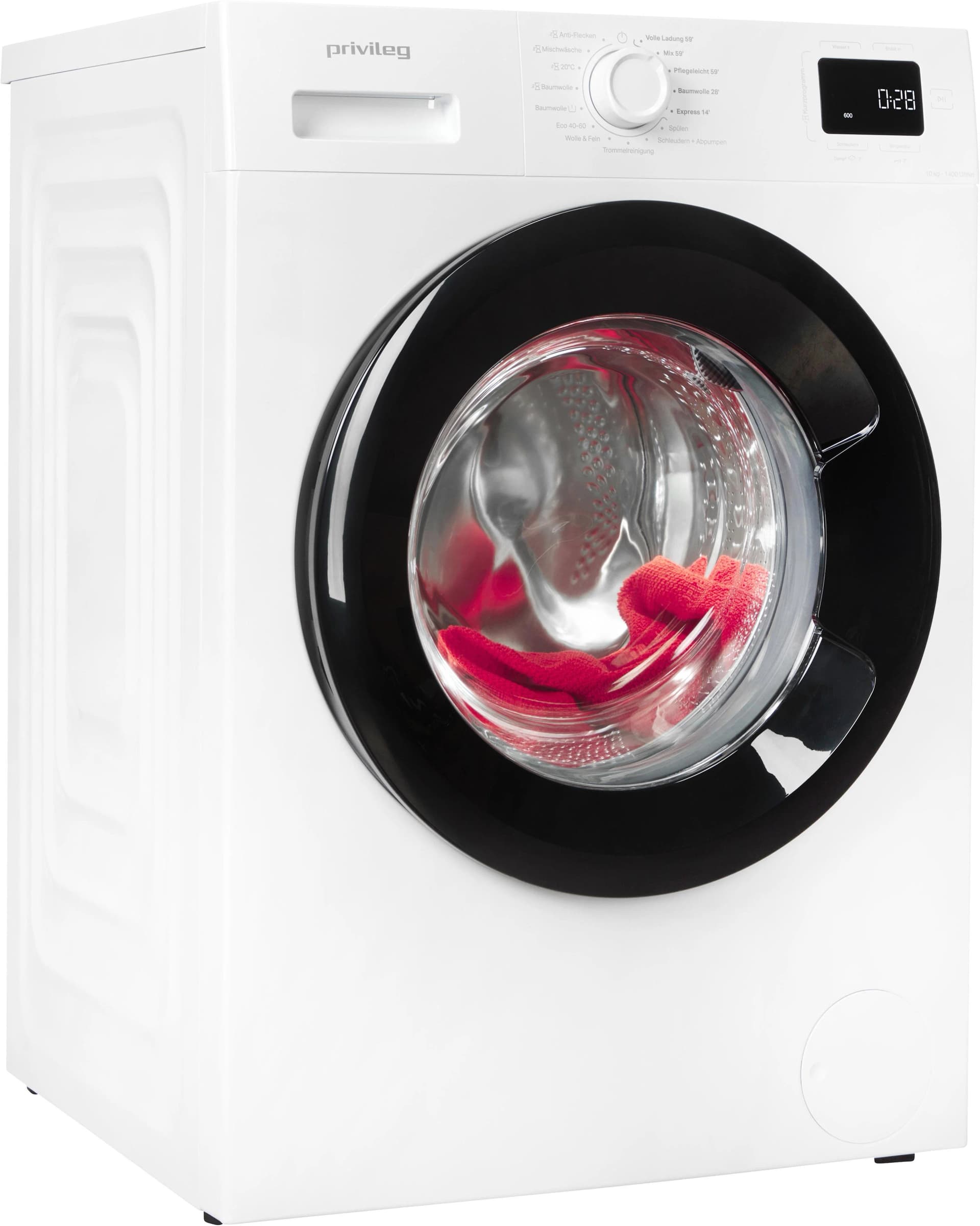 PRIVILEG Waschmaschine PWF 1074A MY TIME DE 10 kg Dampf-Funktion