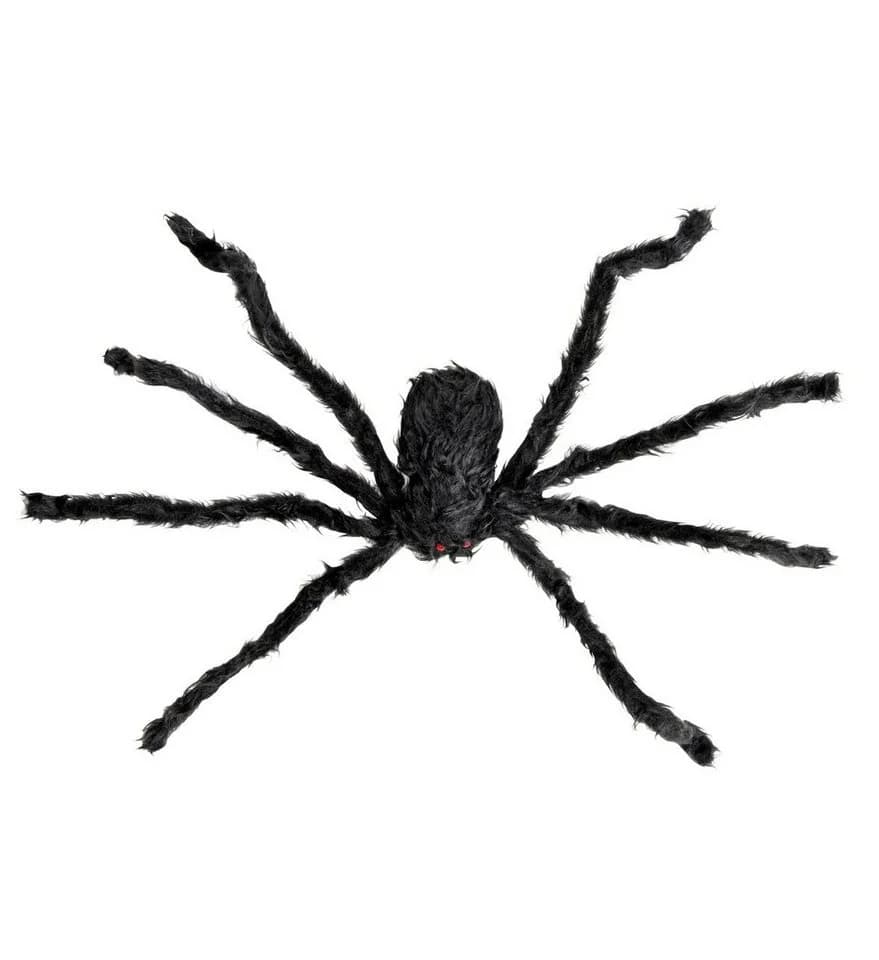 Widmann S.r.l. Dekoobjekt Halloween Dekoration 'Riesige Haarige Spinne' Schwarz