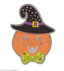 Widmann S.r.l. LED Kürbis Dekoobjekt Bunt Glitzer Halloween Bild 3