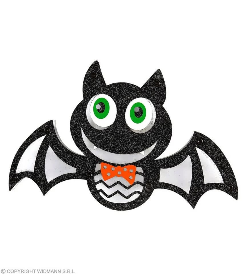 Widmann S.r.l. Dekoobjekt Fledermaus 'LED Bat' Schwarz mit LED-Beleuchtung - Bild 3