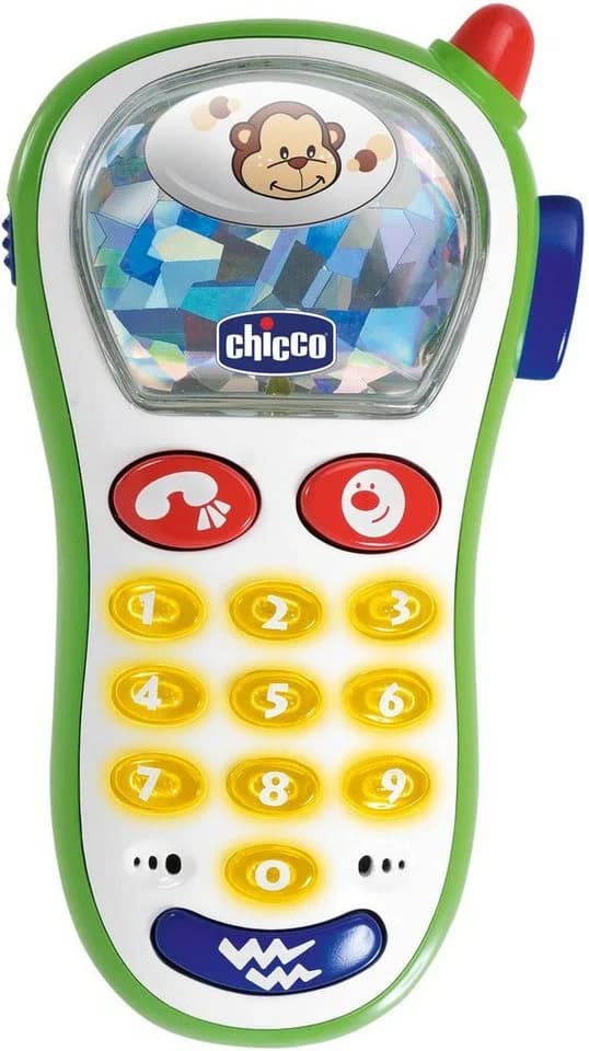 CHICCO Baby Foto Handy Spieltelefon Bunt - Bild 2