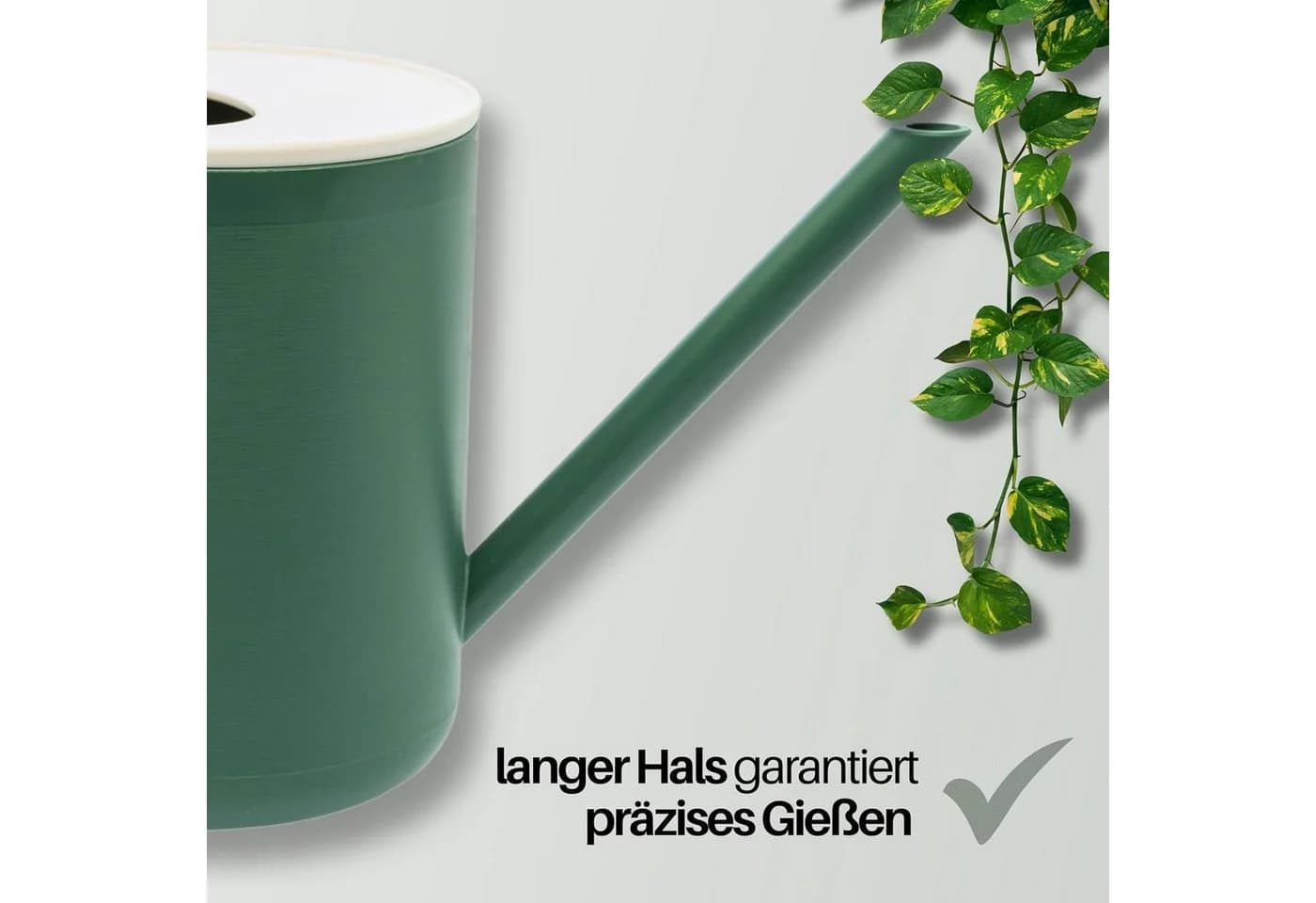 homiez Gießkanne MUG 1,5 ltr. Ergonomischer Griff Präziser Ausguss - Bild 3