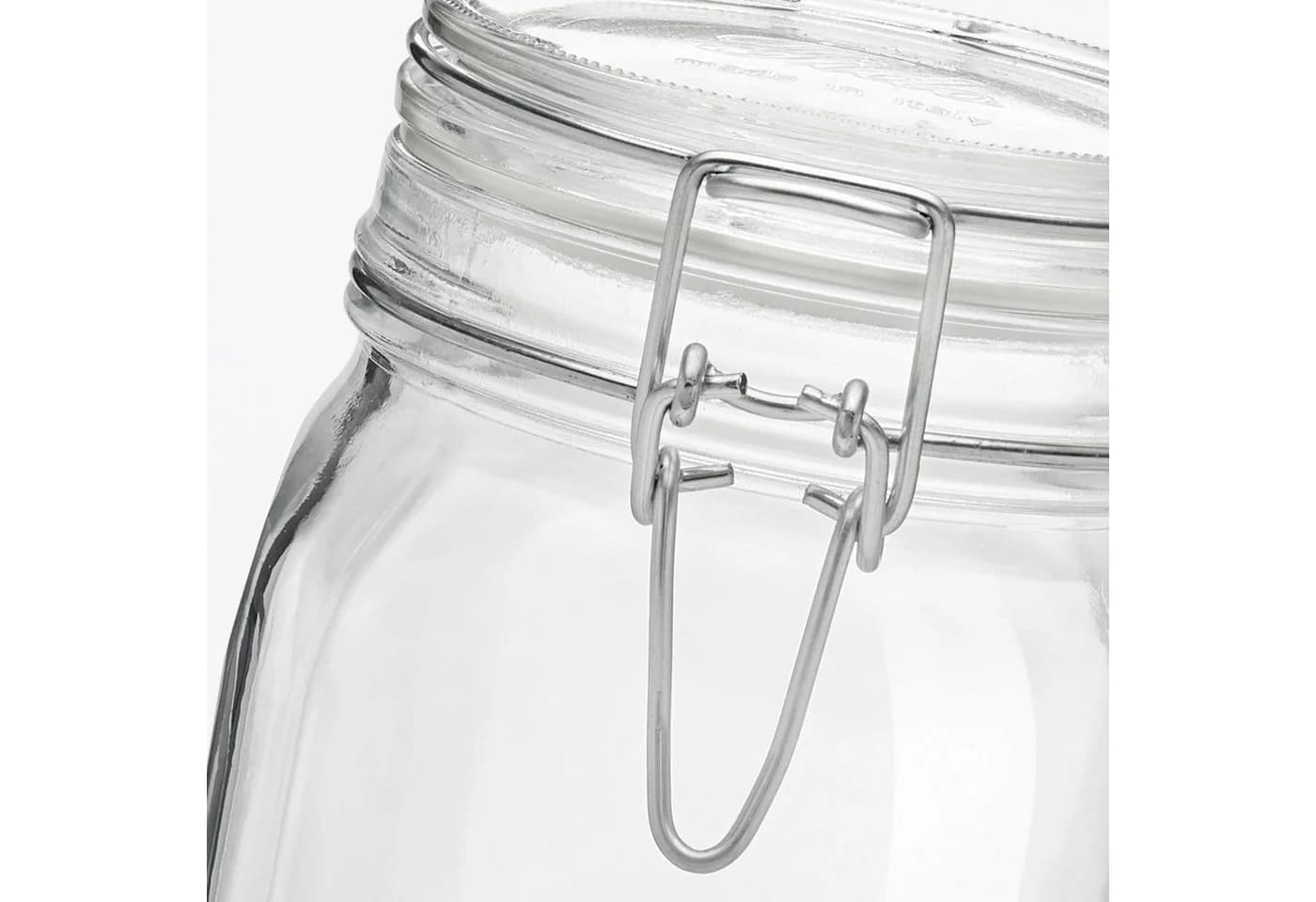 Bormioli Rocco Vorratsglas Fido 5,0l Glas Bügelverschluss