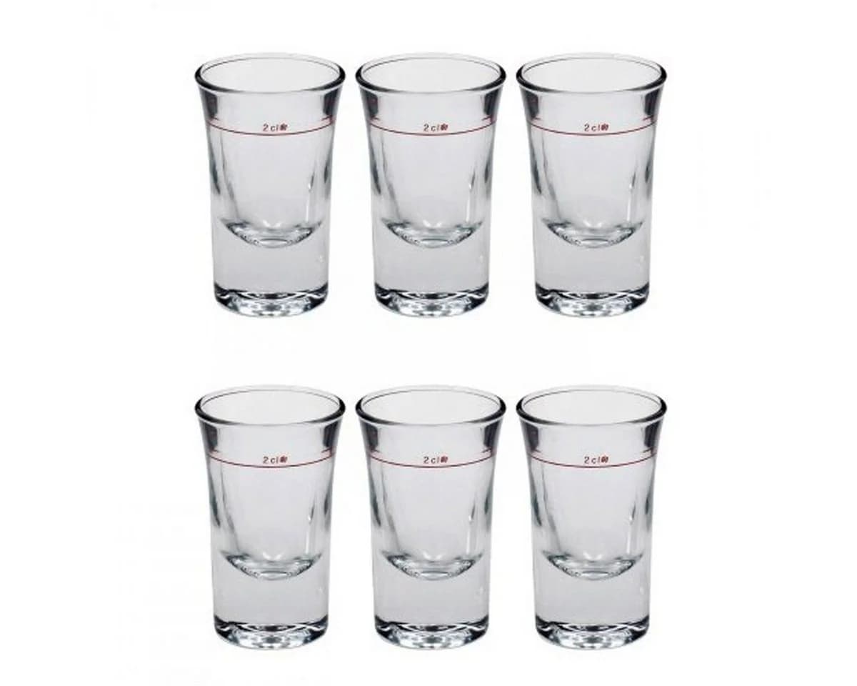 Bormioli Rocco Schnapsglas Set 6-teilig Glas Transparent - Bild 2