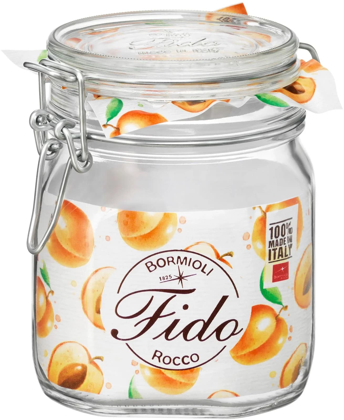 Bormioli Rocco Fido Vorratsglas Set 6-tlg. 0,75l Glas luftdicht