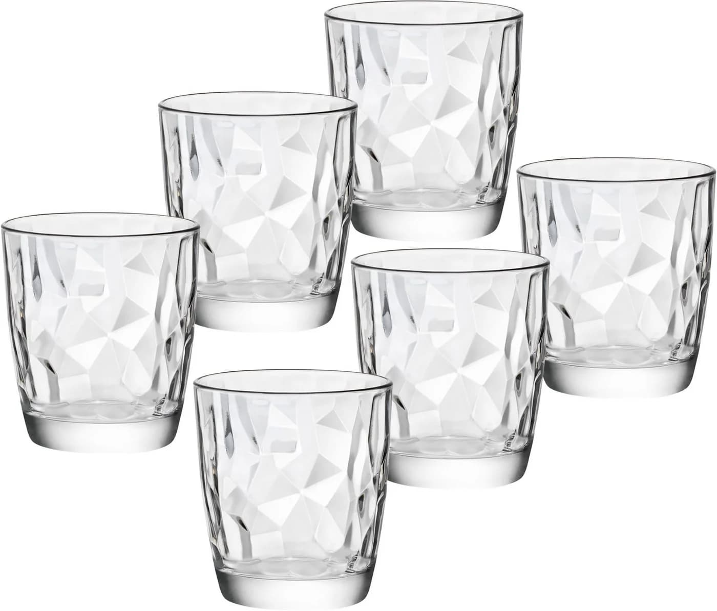 Bormioli Rocco Tumbler-Glas Diamond Transparent 305ml - Bild 4