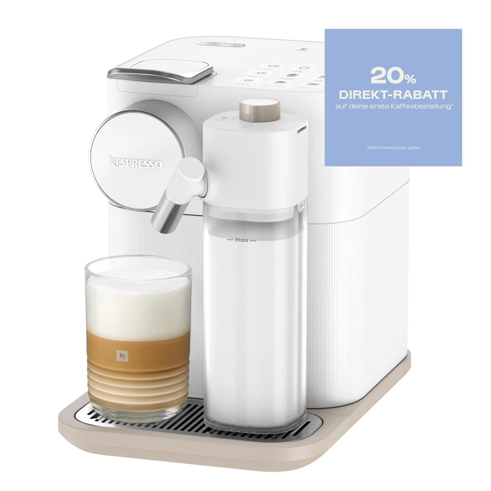 Nespresso Gran Lattissima EN 640.W Kapselmaschine Weiß