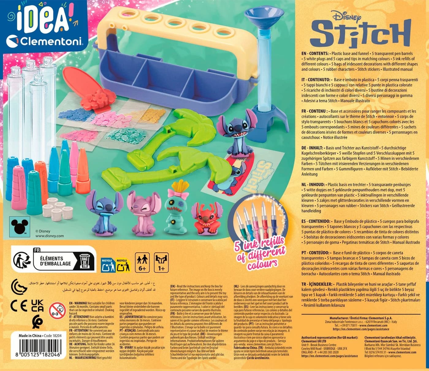 Clementoni Kreativset Idea, Mein Stift-Atelier - Stitch Bunt - Bild 5