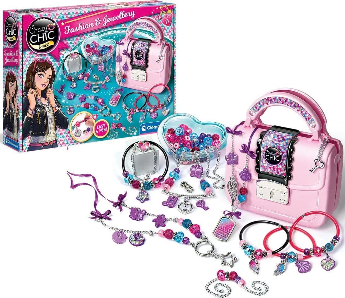 Clementoni Kreativset Crazy Chic Mode & Schmuck Bunt - Bild 2