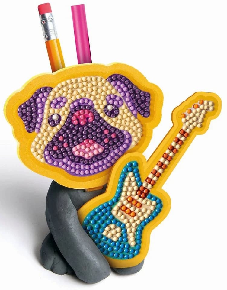 Clementoni® Kreativset idea! Funkelnde 3D-Sticker Bunt Made in Europe - Bild 4