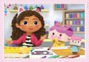 Clementoni Puzzle Supercolor Gabby's Puppenhaus 4 Puzzles 72 Teile Bunt Bild 1