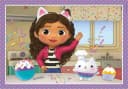 Clementoni Puzzle Supercolor Gabby's Puppenhaus 4 Puzzles 72 Teile Bunt Bild 4