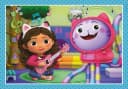 Clementoni Puzzle Supercolor Gabby's Puppenhaus 4 Puzzles 72 Teile Bunt Bild 5