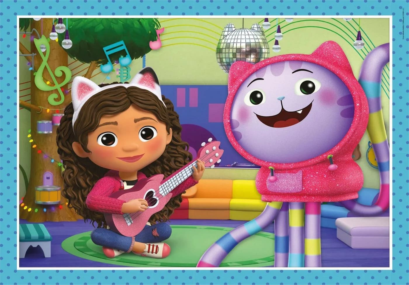 Clementoni Puzzle Supercolor Gabby's Puppenhaus 4 Puzzles 72 Teile Bunt - Bild 5
