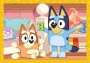 Clementoni Puzzle Bluey 4in1 Supercolor 72 Teile Bunt Bild 4
