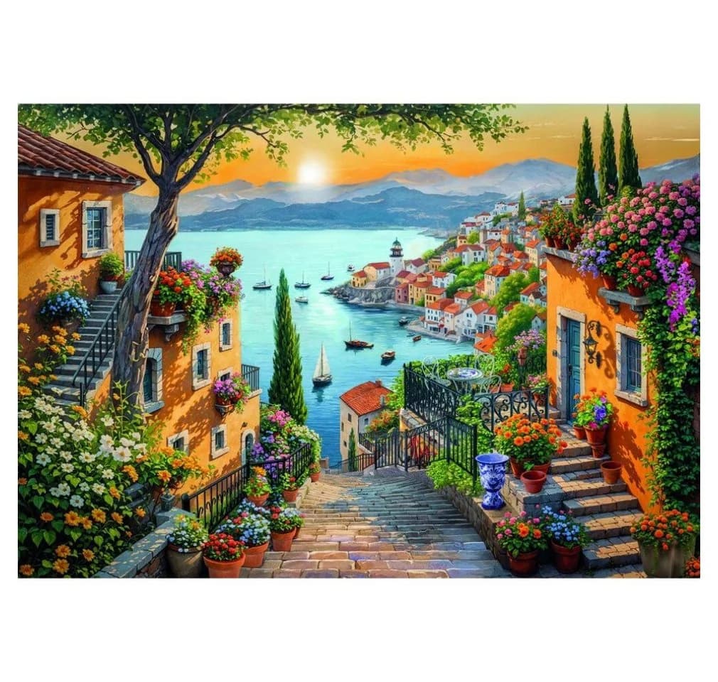 Clementoni® Puzzle Steps to the Harbor 1500 Teile