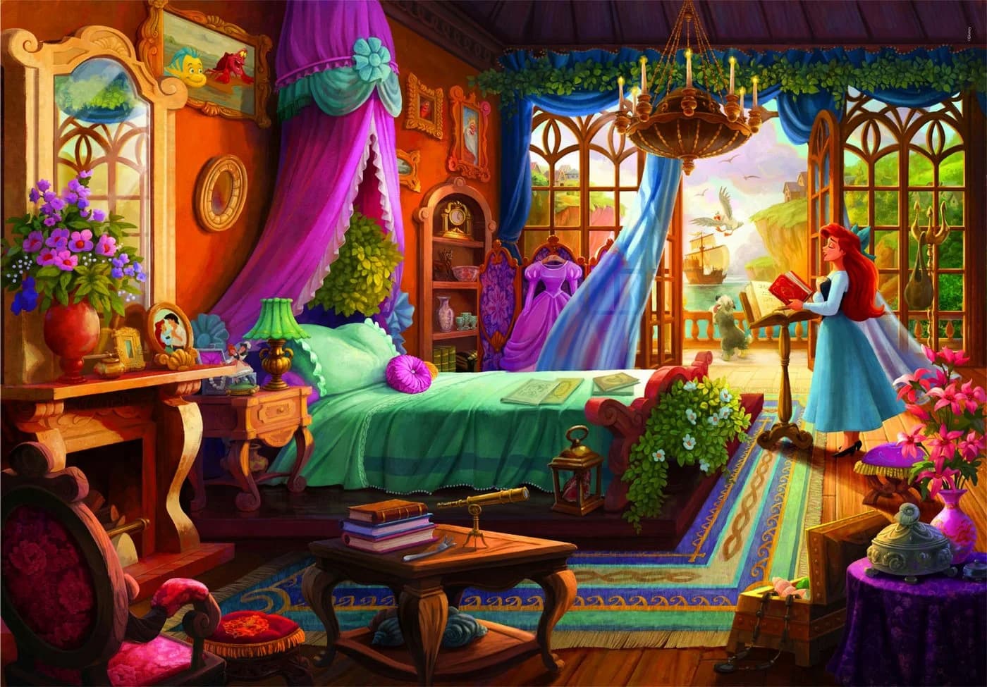 Clementoni Puzzle Disney Ever After Collection Arielle 500 Teile - Bild 4