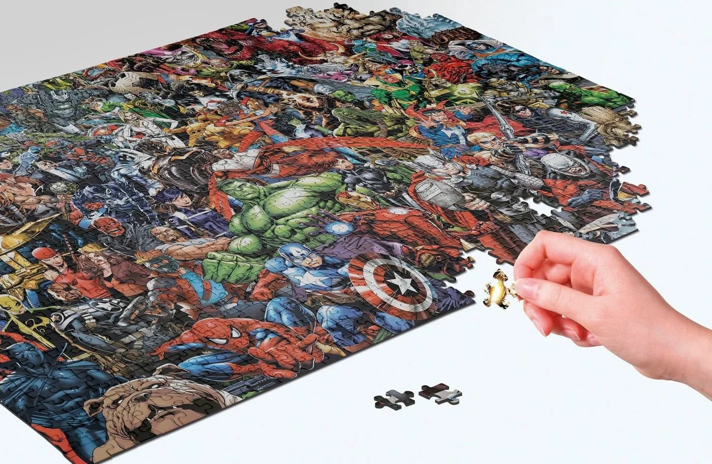 Clementoni Puzzle Impossible Marvel Universe Compact 1000 Teile Bunt - Bild 4