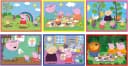Clementoni® Würfelpuzzle Peppa Pig 12-teilig Bunt Made in Europe Bild 3
