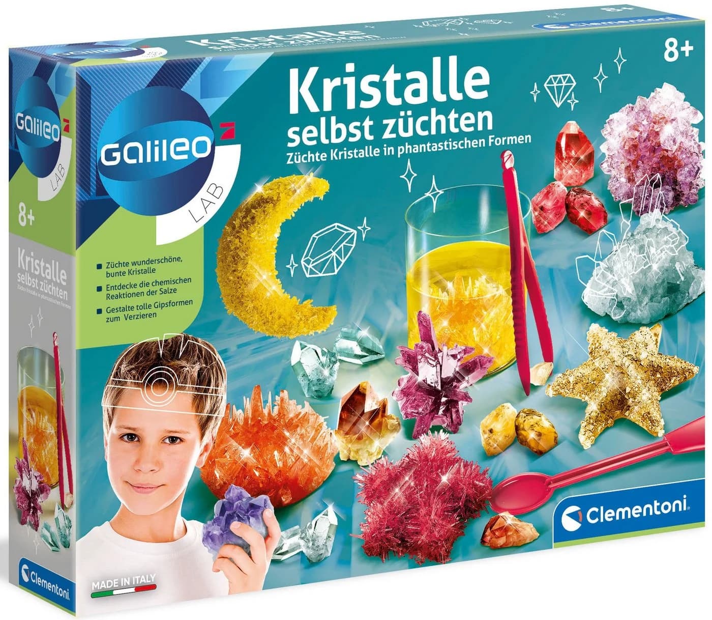 Clementoni Experimentierkasten Galileo Kristalle züchten - Bild 2
