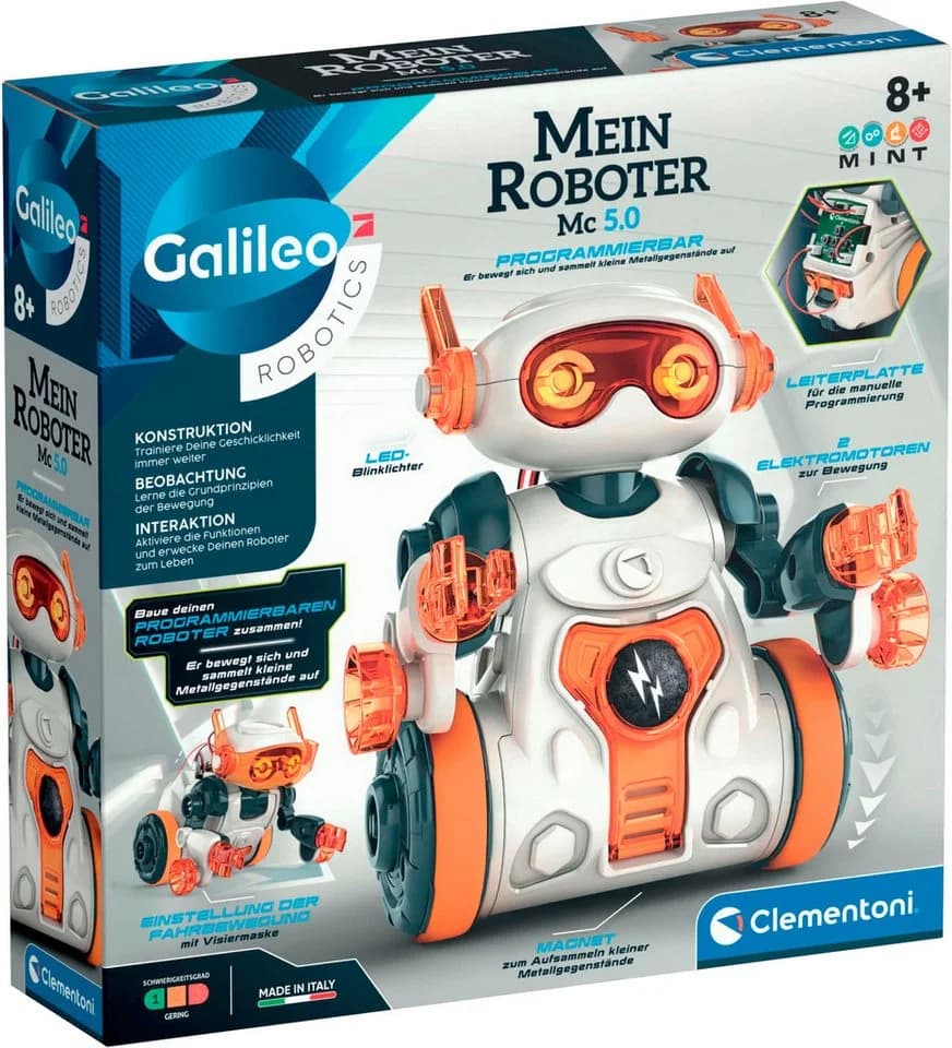 Clementoni® Galileo Experimentierkasten Mein Roboter MC5.0 - Bild 2