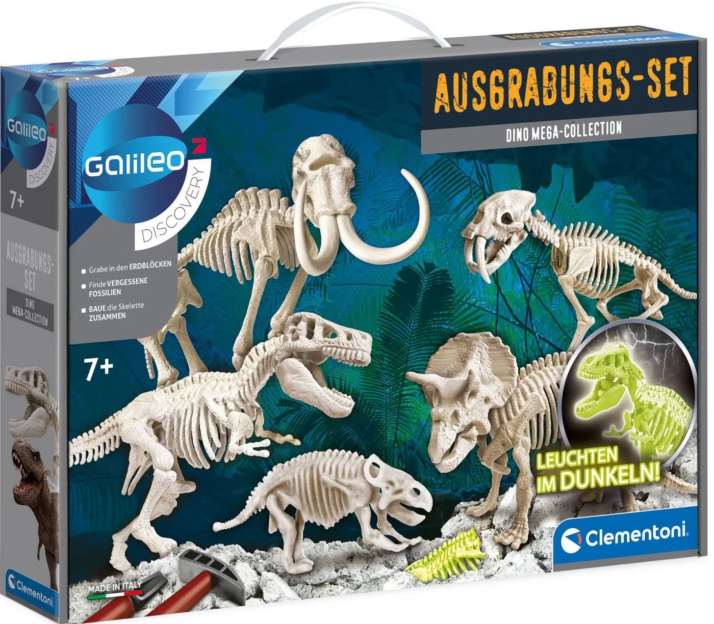 Clementoni® Experimentierkasten Dino Mega-Collection Ausgrabungs-Set - Bild 2