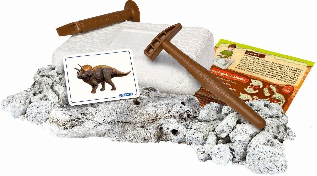 Clementoni Experimentierkasten Galileo Ausgrabungs-Set Triceratops - Bild 3