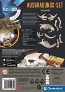Clementoni Experimentierkasten Galileo Ausgrabungs-Set Triceratops Bild 5
