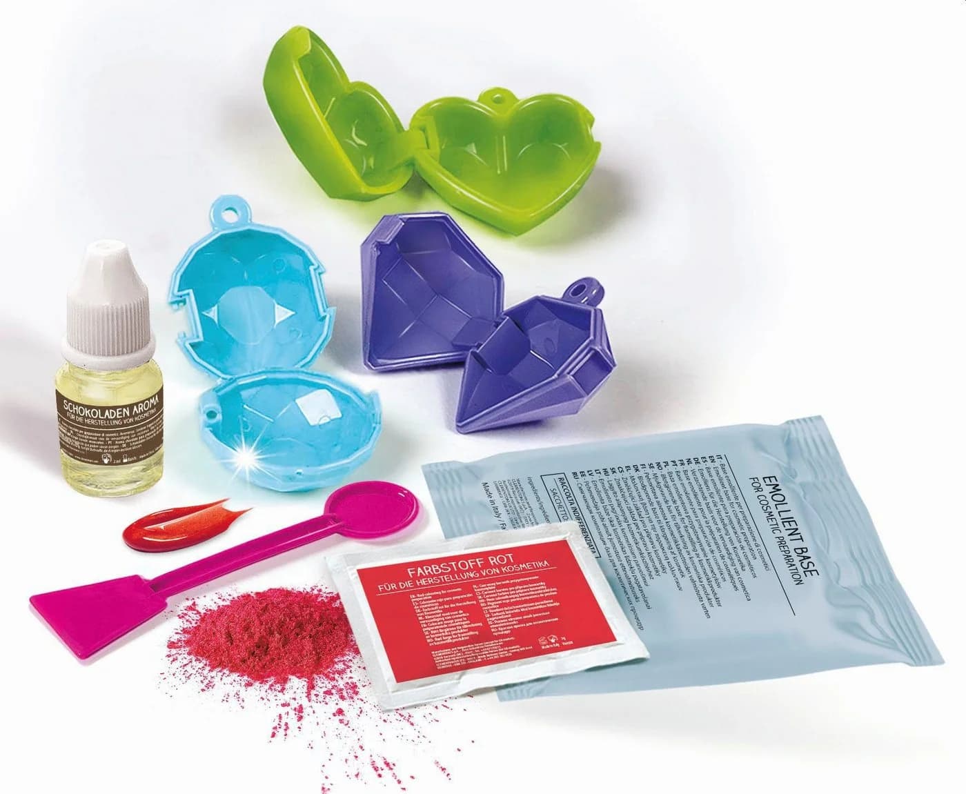 Clementoni Experimentierkasten Galileo Lippen-Balsam Bunt Made in Europe