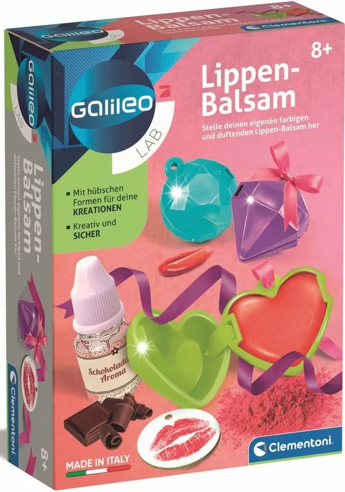 Clementoni Experimentierkasten Galileo Lippen-Balsam Bunt Made in Europe - Bild 2