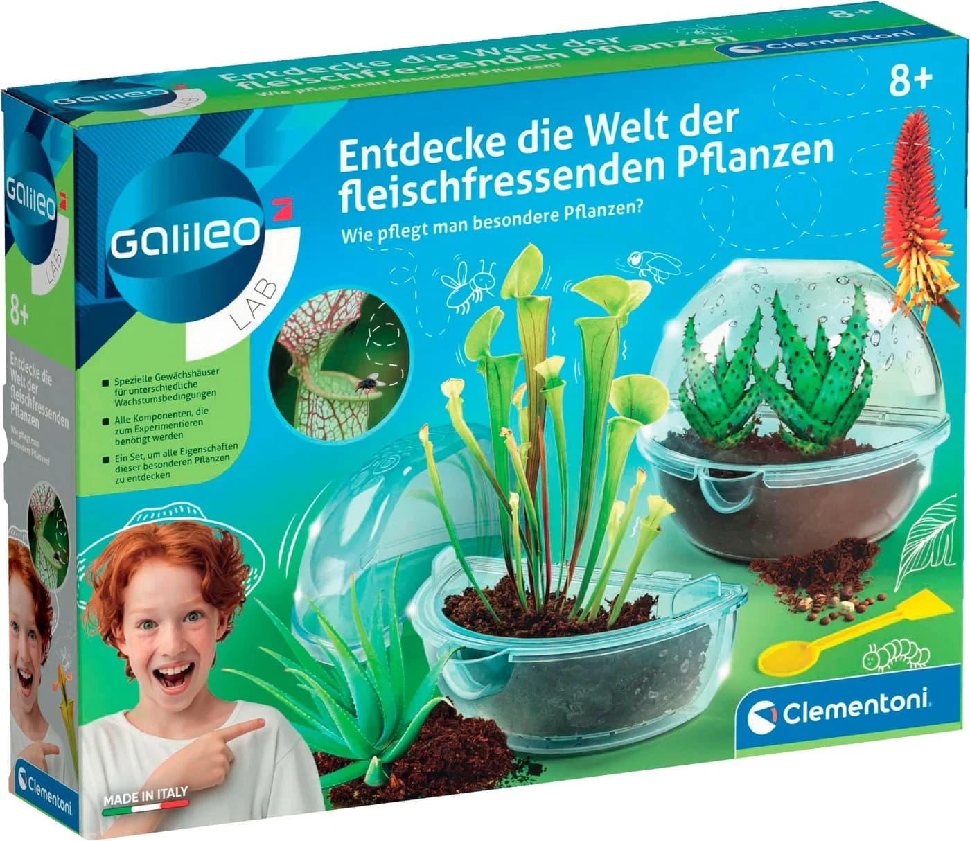 Clementoni Experimentierkasten Galileo Fleischfressende Pflanzen Bunt - Bild 2