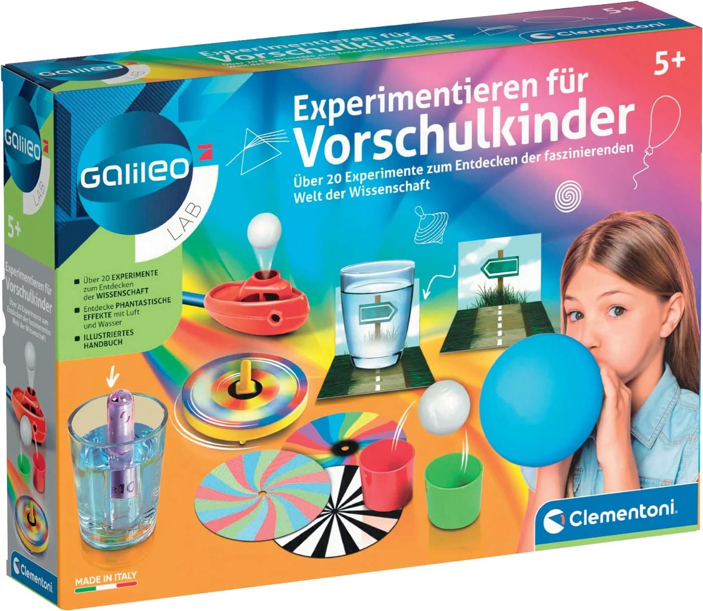 Clementoni Galileo Lab Experimentierkasten Weiß Ab 5 Jahren - Bild 2