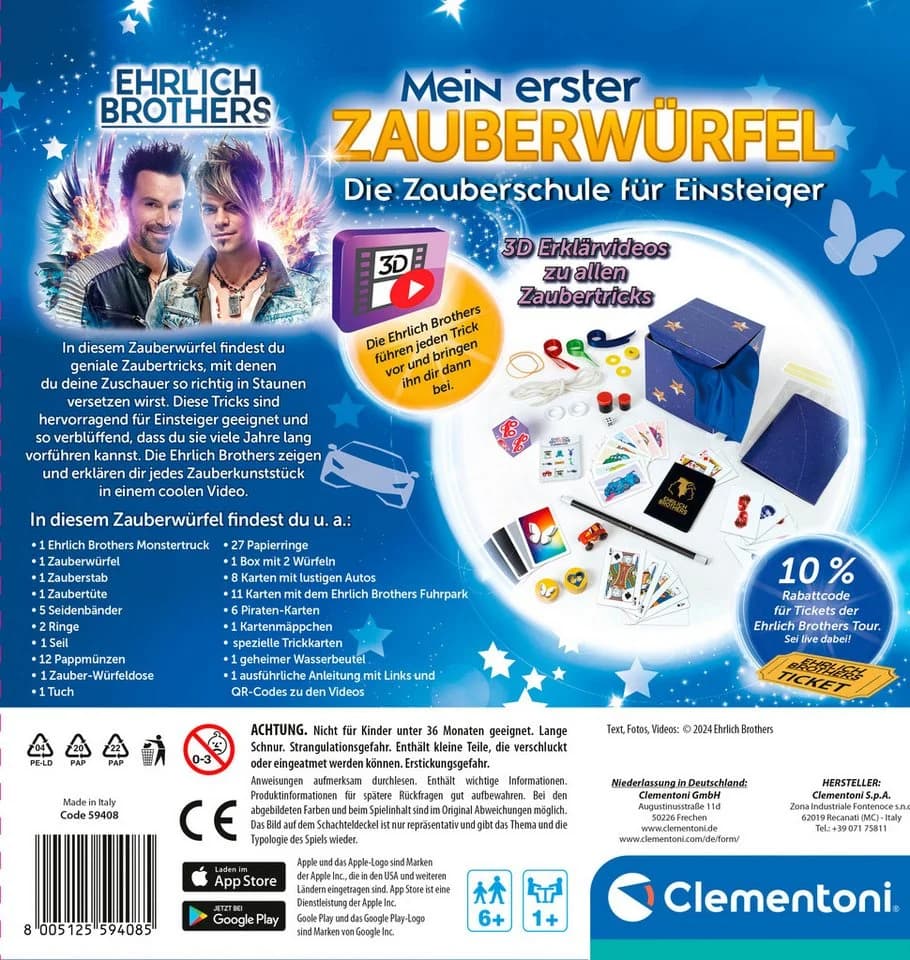 Clementoni Zauberkasten Ehrlich Brothers Mein erster Zauberwürfel Bunt - Bild 4