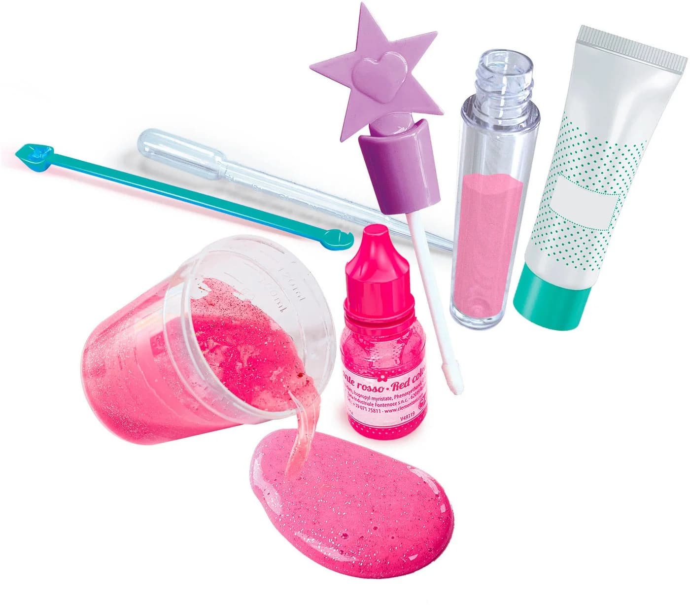 Clementoni® Experimentierkasten Galileo Lab Lip-Gloss Mini-Set