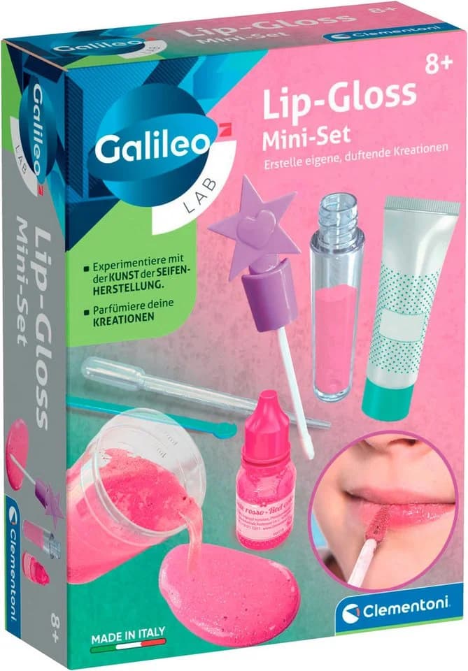 Clementoni® Experimentierkasten Galileo Lab Lip-Gloss Mini-Set - Bild 2