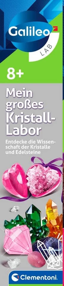 Clementoni® Experimentierkasten Galileo Lab, Mein großes Kristall-Labor - Bild 3