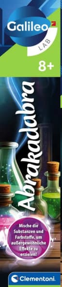 Clementoni Experimentierkasten Galileo Abrakadabra Magie der Chemie Bild 1