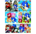 Clementoni Puzzle Sonic der Igel Heroes Rivals 10 in 1 Set Bunt Bild 1