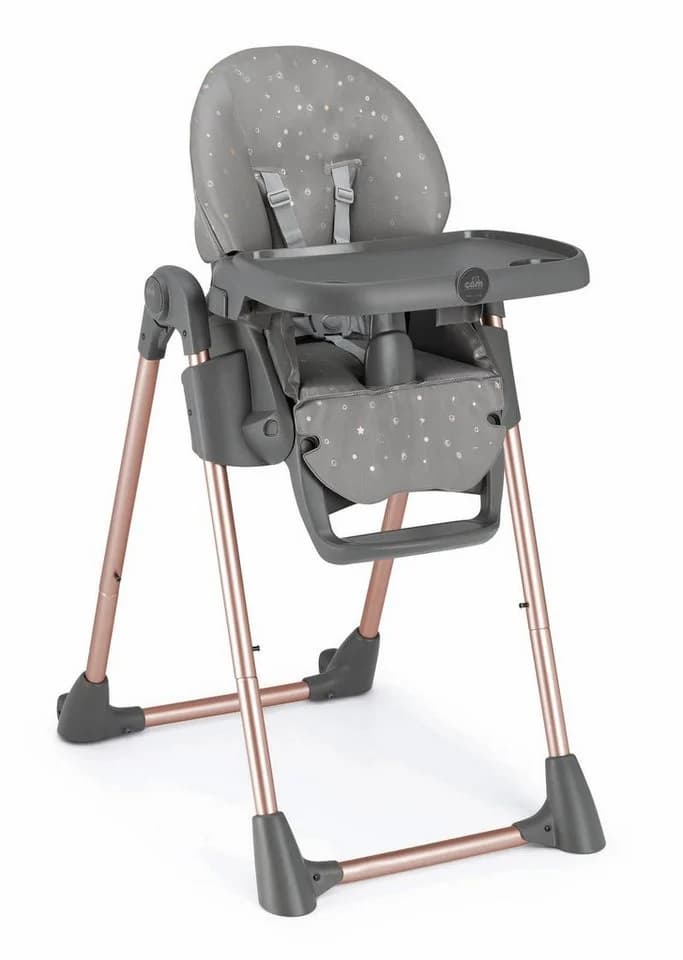 CAM Pappananna Hochstuhl Beige 8-fach höhenverstellbar