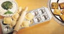 Imperia Ravioliform Ravioli Chef Aluminium für 12 Ravioli mit Nudelholz Bild 1