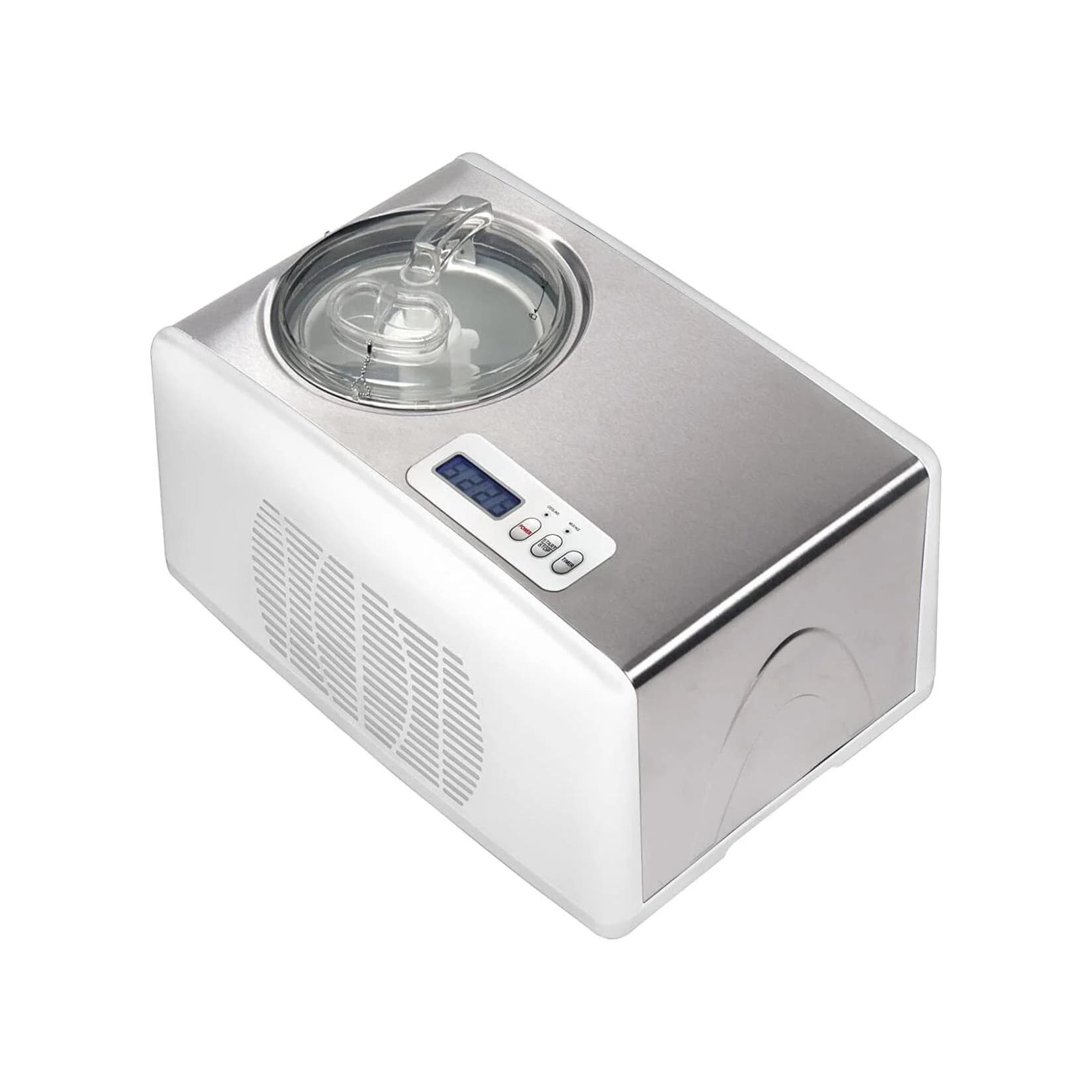 Melchioni Eismaschine FROSTY Kompressor 1,5L Weiss