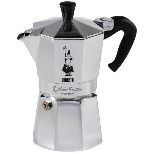 Espressokocher BIALETTI Moka Express 0,19 l Grau