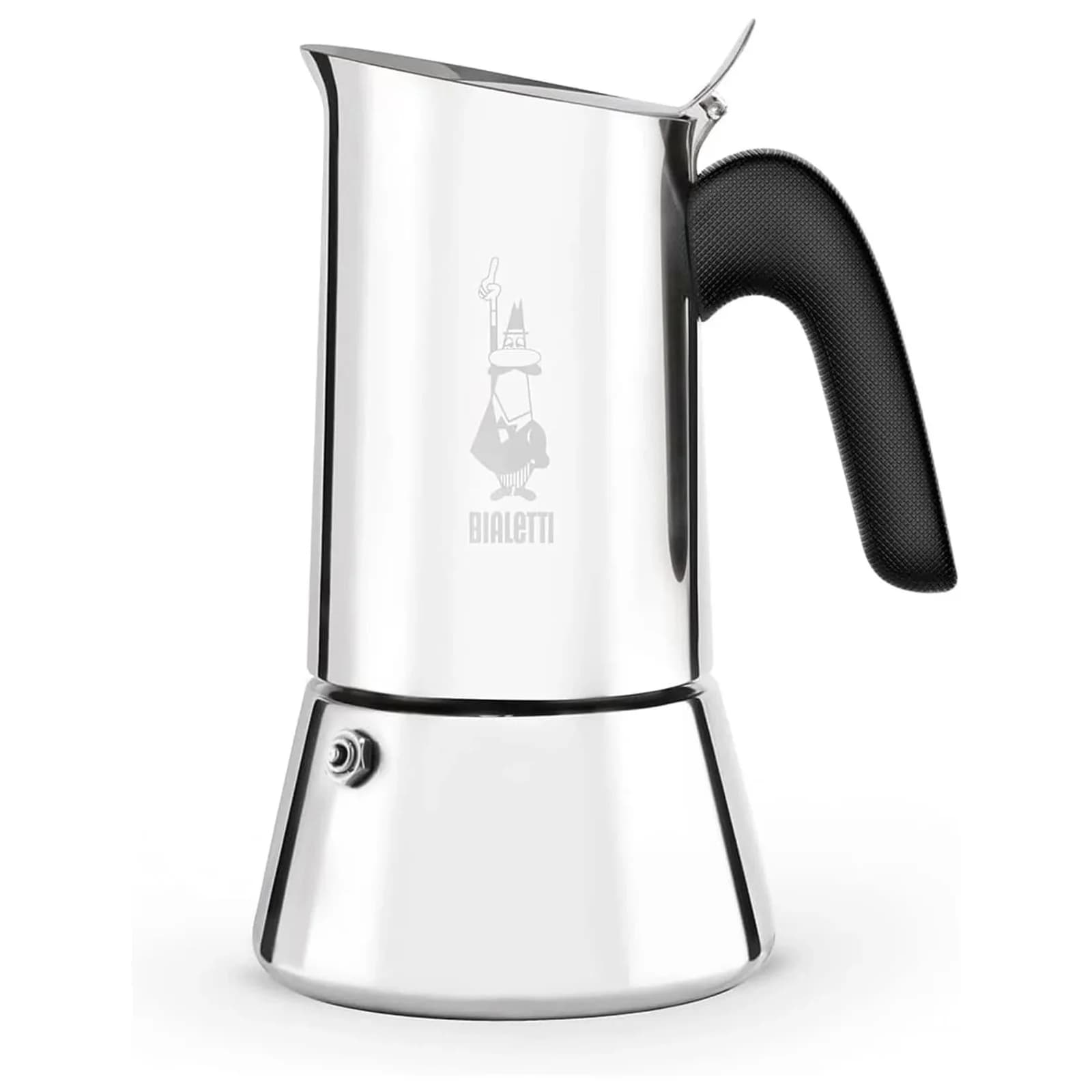 Bialetti Venus Espressokocher 4 Tassen Schwarz/Edelstahl