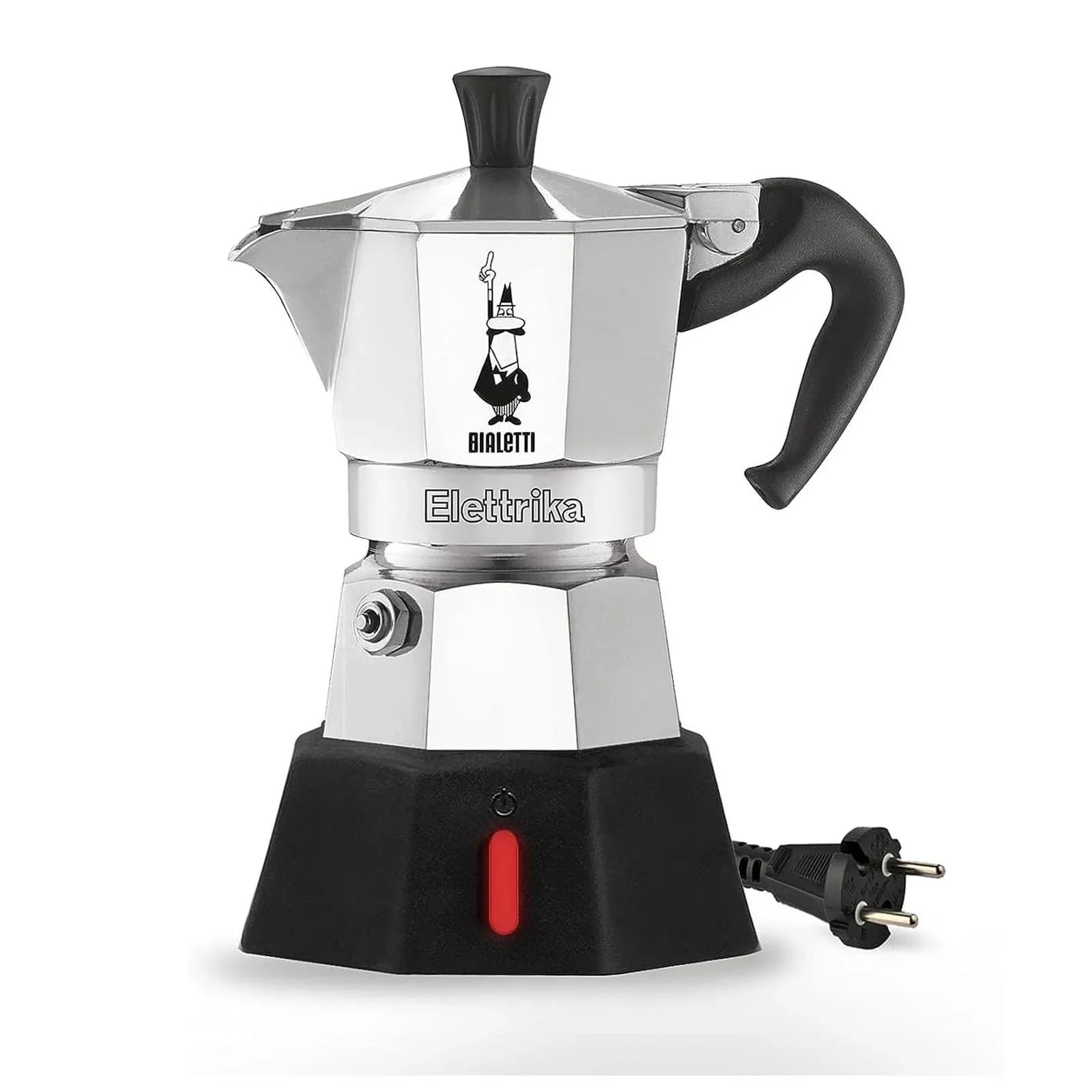 Bialetti Moka Elettrika Elektrischer Espressokocher Schwarz