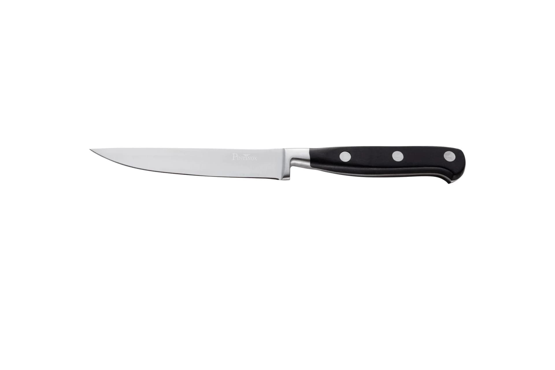 PINTINOX Steakmesser CLASSIC Schwarz Edelstahl Kunststoff